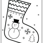 25 Christmas Stocking Coloring Pages (100% Free Printables) Regarding Christmas Stocking Colouring Template