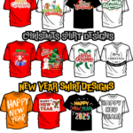 250+ Design Christmas Shirt Design And New Year Shirt Design For Christmas Shirt Design Template
