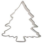 3.5In Christmas Tree Cookie Cutter | Cookie Decorating Supplies With Christmas Tree Cookie Cutter Template