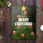 30+ Best Christmas Card Templates For Photoshop | Design Shack Inside Christmas Photo Card Template For Photoshop