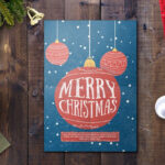 30+ Best Christmas Card Templates For Photoshop | Design Shack Pertaining To Christmas Photo Card Template Photoshop