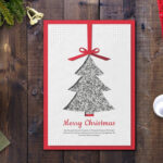 30+ Best Christmas Card Templates For Photoshop | Design Shack With Christmas Photo Card Template For Photoshop