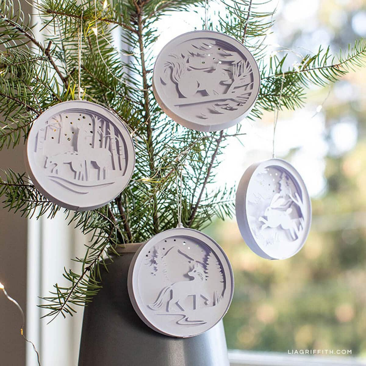 30 Creative Cricut Christmas Ornaments - Anika&amp;#039;S Diy Life throughout Christmas Ornament Cricut Template