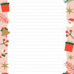 30+ Free Printable Christmas Border Printable Templates   The Inside Christmas Letter Borders Template