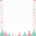 30+ Free Printable Christmas Border Printable Templates   The Inside Christmas Letter Paper Template