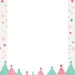30+ Free Printable Christmas Border Printable Templates   The Within Christmas Letter Stationery Template