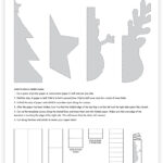 4 Free Printable Christmas Paper Chain Templates   Pjs And Paint Within Christmas Paper Chain Template Printable