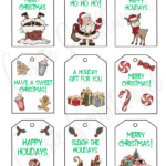 400+ Cutest Printable Christmas Tags (Free Pdf)   Cassie Smallwood Pertaining To Christmas Present Label Template