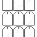 400+ Cutest Printable Christmas Tags (Free Pdf)   Cassie Smallwood With Regard To Christmas Present Tag Template