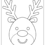 42 Reindeer Templates (Free Pdf Printables) Within Christmas Reindeer Head Template