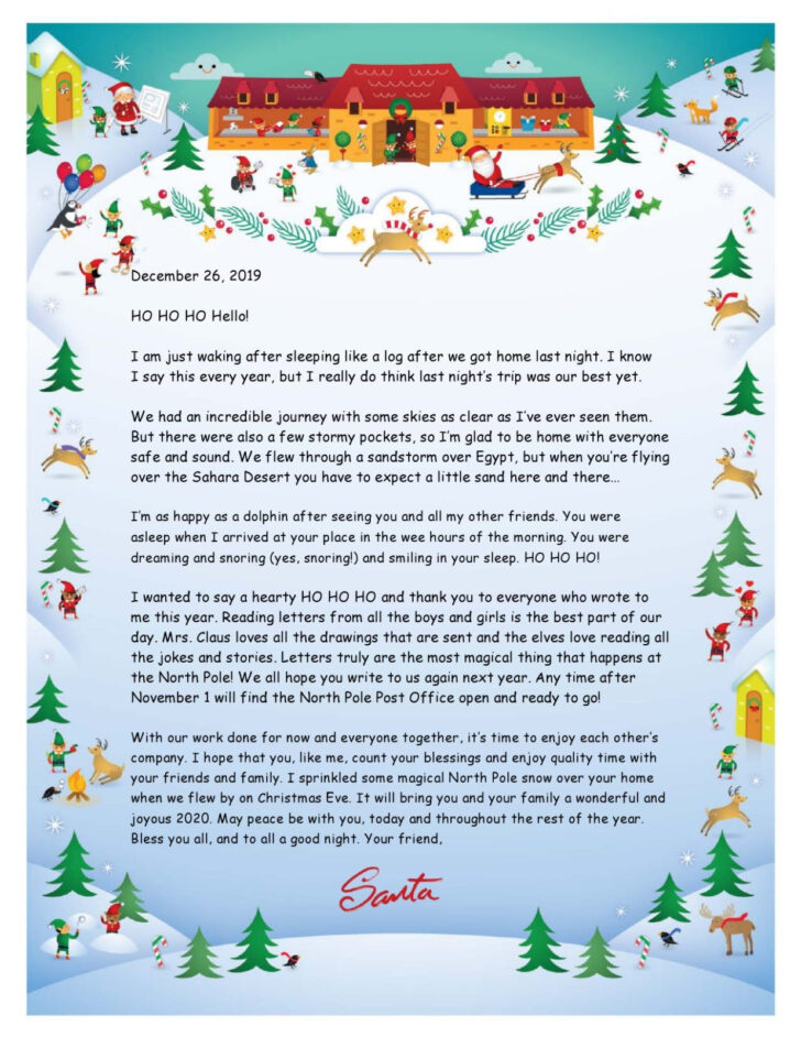 Christmas Letter to Parents Template Christmas Letter to Parents Template