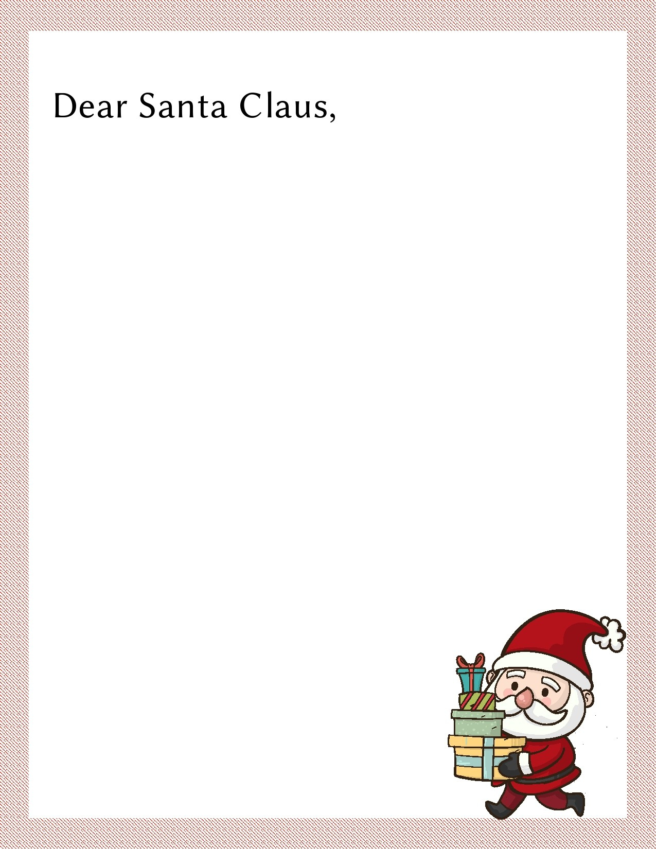 45 Printable Christmas Letter Templates [100% Free] ᐅ Templatelab with Christmas Notice Template Free