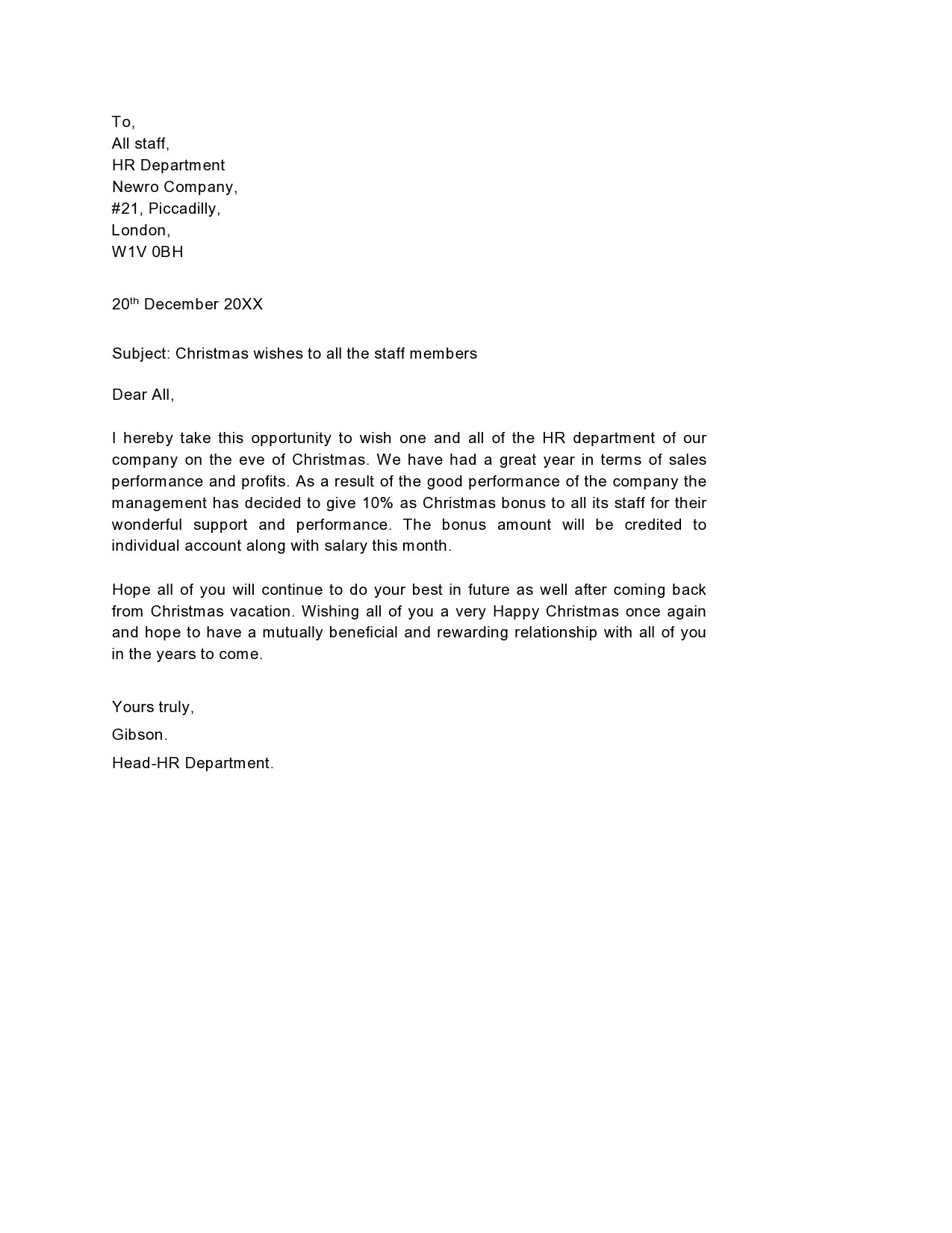 45 Printable Christmas Letter Templates [100% Free] ᐅ Templatelab with regard to Christmas Letter To Employees Template