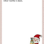 45 Printable Christmas Letter Templates [100% Free] ᐅ Templatelab With Regard To Christmas Letterhead Template Free Download