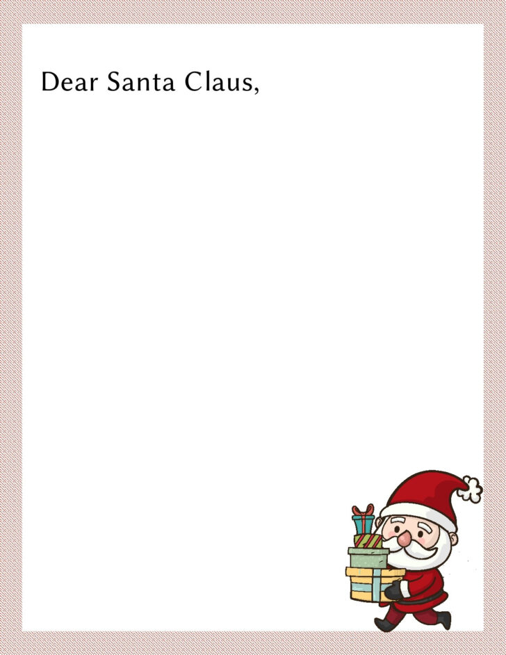 Christmas Letterhead Template Free Download Christmas Letterhead Template Free Download