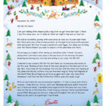45 Printable Christmas Letter Templates [100% Free] ᐅ Templatelab Within Christmas Love Letter Template