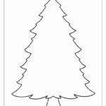 53 Christmas Tree Coloring Pages (Free Pdf Printables) Throughout Christmas Tree Colouring Template