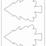 60 Christmas Tree Templates (Free Pdf Printables) Inside Christmas Tree Clipart Template