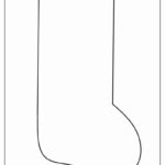 70 Christmas Stocking Templates (Free Pdf Printables) In Christmas Stocking Outline Template
