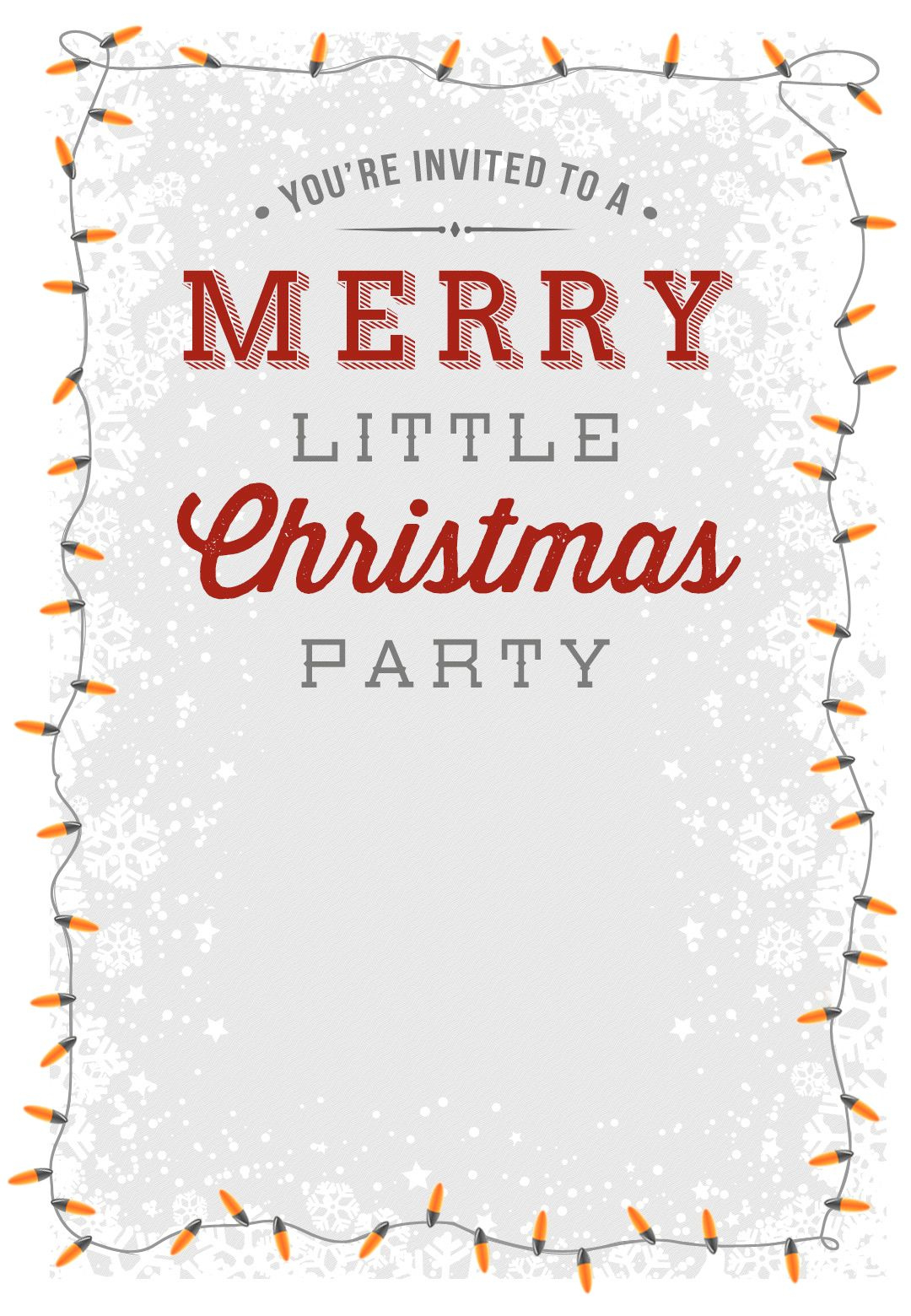 8 Christmas Invitations Ideas | Christmas Invitations, Christmas in Christmas Invitation Blank Template