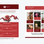 8+ Creative Christmas Newsletter Ideas & Examples Pertaining To Christmas Newsletter Template For Mac