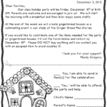 9 Printables Ideas | Christmas Classroom, Sign Up Sheets With Christmas Party Letter To Parents Template