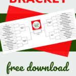 A Very Merry Christmas Movie Bracket: 2020   With Love, Becca Regarding Christmas Movie Bracket Template