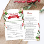 Buy Christmas Program, Editable Template, Christmas Natividad Regarding Christmas Program Card Template