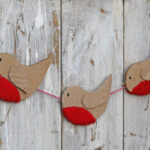 Cardboard Robin Ornament Diy: A Cute And Eco Friendly Craft For Christmas Robin Template Printable
