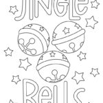 Christmas Bells Coloring Pages & Templates | Printabulls Pertaining To Christmas Jingle Bell Template