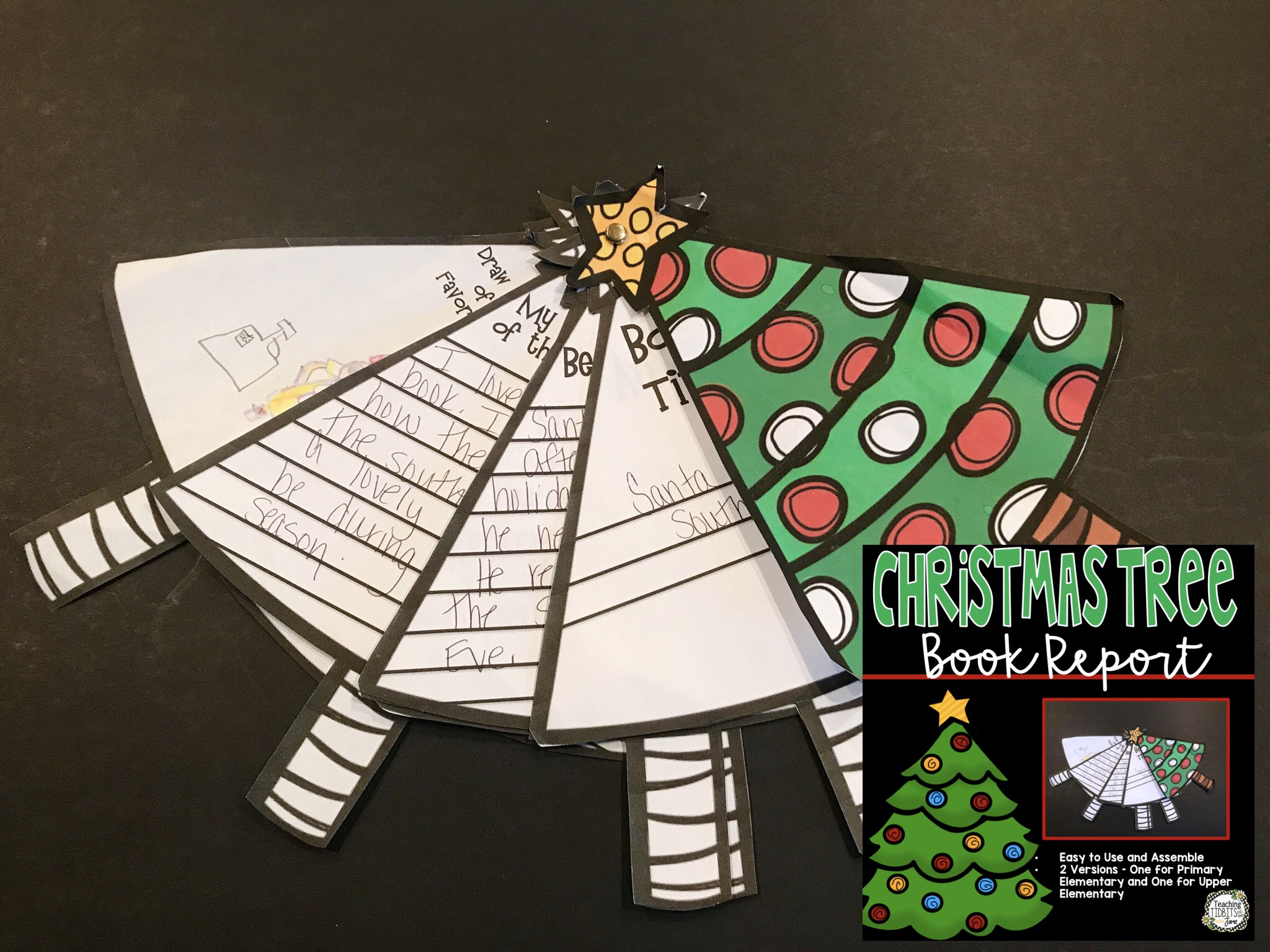 Christmas Book Report Template - Worksheets Library in Christmas Tree Book Report Template