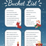 Christmas Bucket List Free Google Docs Template   Gdoc.io Regarding Christmas List Template Docs