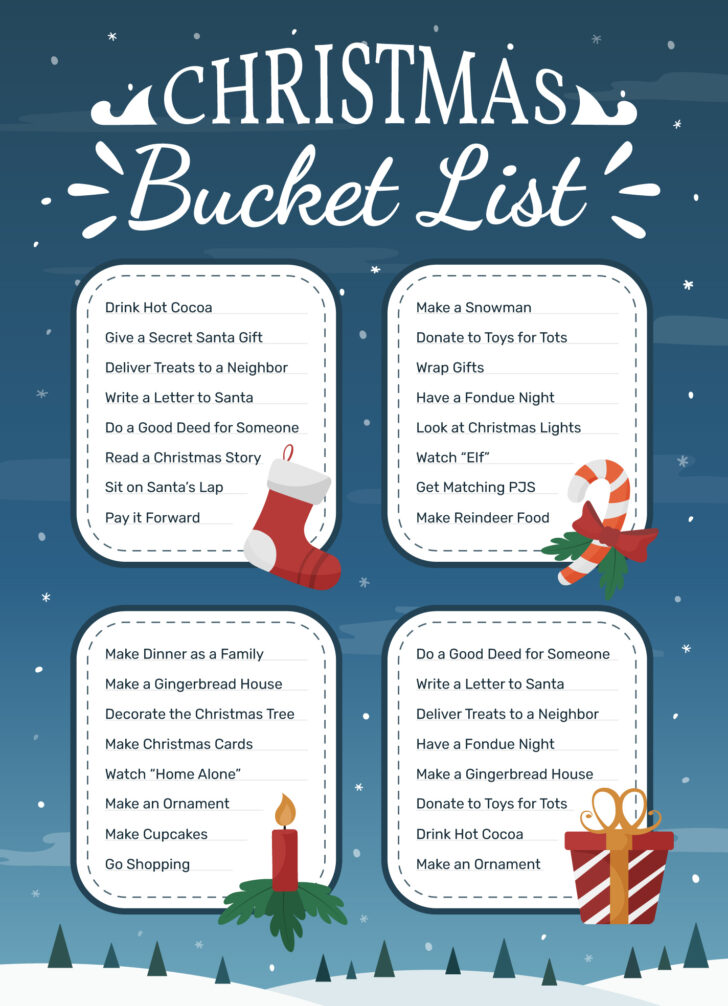 Christmas List Template Docs Christmas List Template Docs
