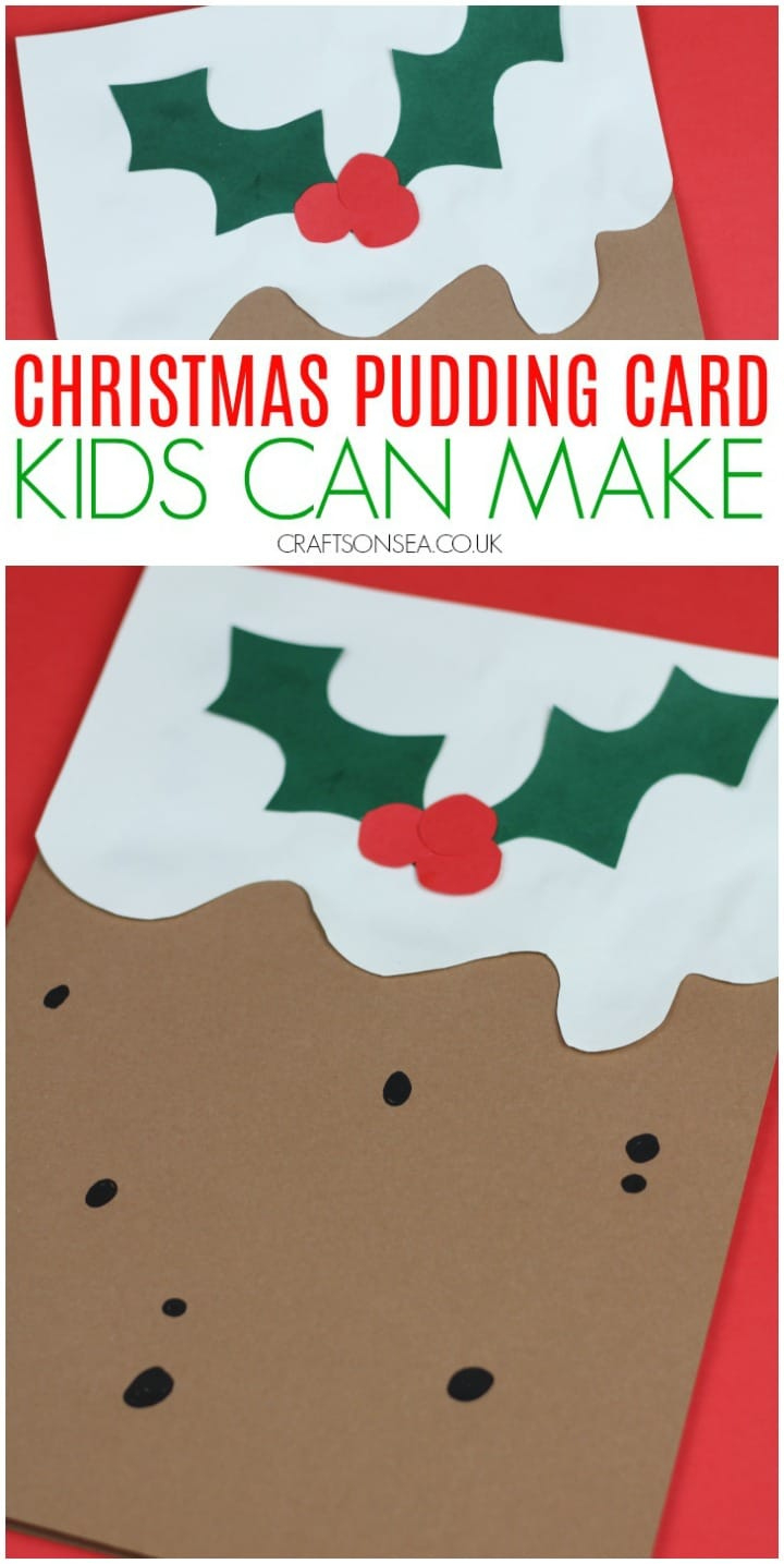 Christmas Pudding Craft Template