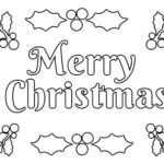 Christmas Coloring Pages For Kids (100% Free) Easy Printable Pdf Throughout Christmas Template To Colour
