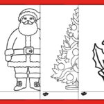 Christmas Coloring Sheets With Christmas Template For Colouring