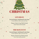 Christmas Drinks Menu Template In Pages, Psd, Publisher, Word With Christmas Menus Template Free Downloads
