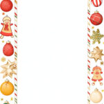 Christmas Frame Blank Space Word Template And Google Docs For Free Pertaining To Christmas Picture Frame Template Free