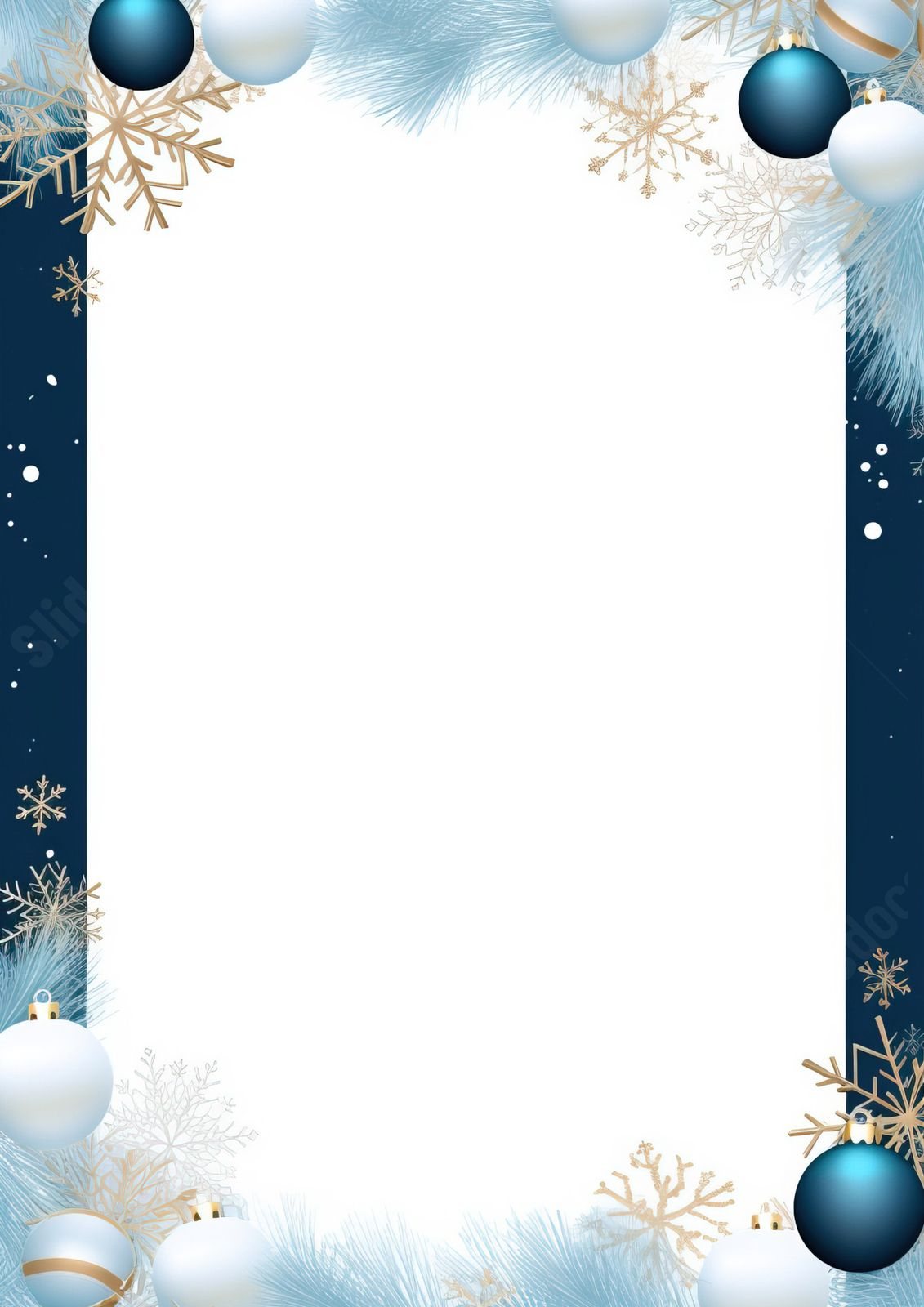 Christmas Frame Template Word Template And Google Docs For Free throughout Christmas Photo Frame Template