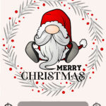 Christmas Gift Envelopes For Cash Printable Christmas Money In Christmas Money Gift Card Template