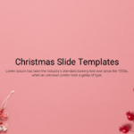 Christmas Google Slide And Ppt Templates For Presentation Intended For Christmas Slide Template Pink