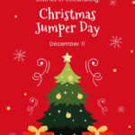 Christmas Jumper Day Charity Flyer Template In Word, Publisher In Christmas Jumper Day Poster Template