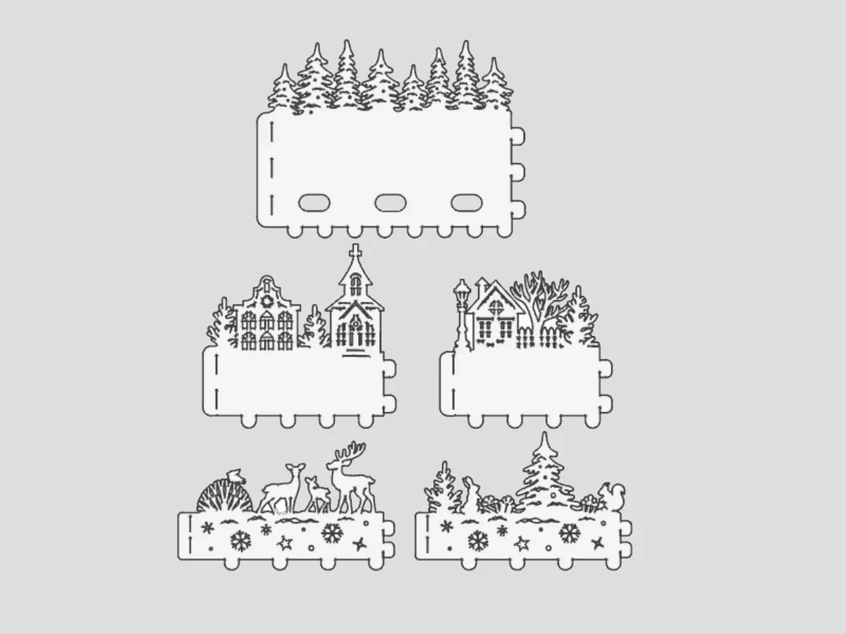 Christmas Lanternbootjevaarder | Download Free Stl Model intended for Christmas Lantern Template Printable