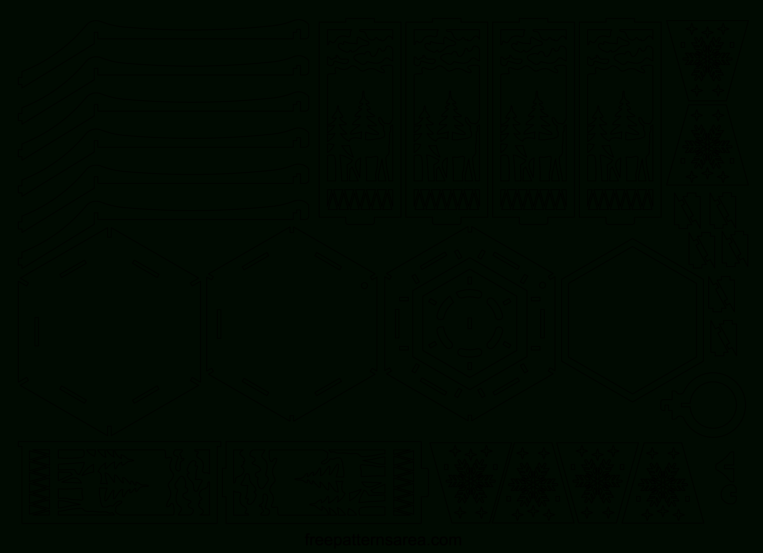 Christmas Laser Cut Lantern Patterns: Festive Diy Wood Decor with regard to Christmas Lantern Template Free