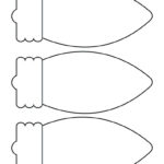 Christmas Light Templates   25 Free Printable Pages | Printabulls Pertaining To Christmas Light Cut Out Template