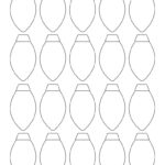 Christmas Light Templates   25 Free Printable Pages | Printabulls Regarding Christmas String Lights Template