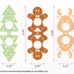 Christmas Lollipop Holders Svg | Christmas Sucker Holder Svg In Christmas Lollipop Holder Template