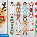 Christmas Lollipop Holders Svg | Christmas Svg For Christmas Lollipop Holder Template