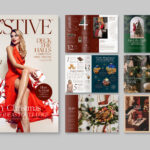 Christmas Magazine Template   Brandpacks For Christmas Magazine Cover Template