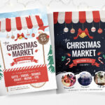 Christmas Market Poster Template   Psd, Ai & Vector   Brandpacks For Christmas Market Poster Template Free
